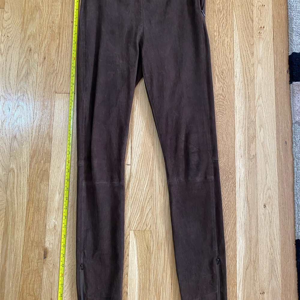 Frame brown suede stretch legging. Gently worn.
